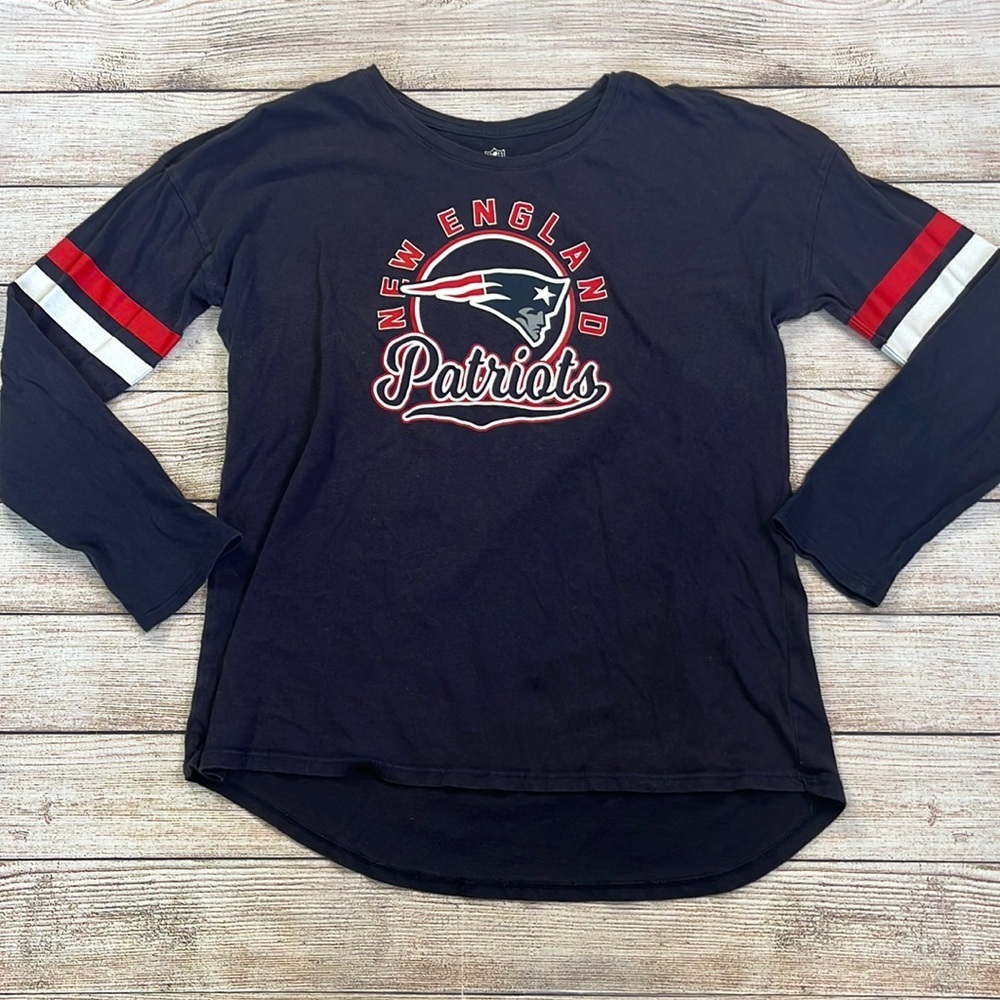 NFL Team Apparel New England Patriots Long Sleeve T Shirt XXL